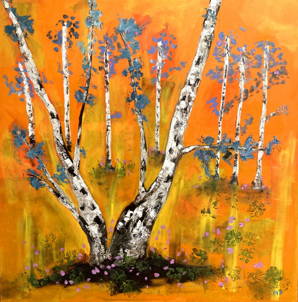 Finnischer Frühling 120x100 cm, Öl auf Leinwand, 2000,- Euro